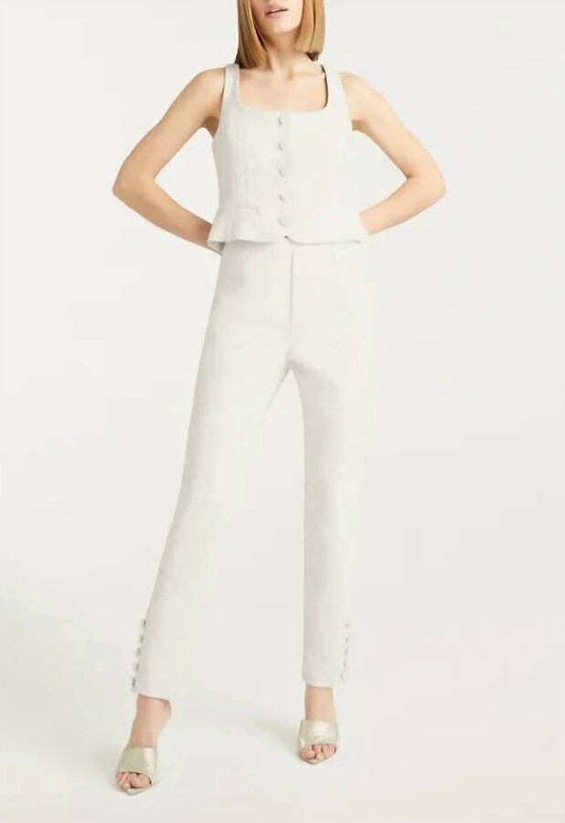 Cinq à Sept Rowena Pant In White