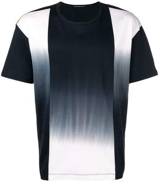 Issey Miyake colour-block short sleeve T-shirt
