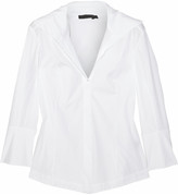 Thumbnail for your product : Donna Karan Stretch cotton-blend shirt