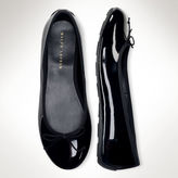 Thumbnail for your product : Ralph Lauren Allie Patent Leather Flat