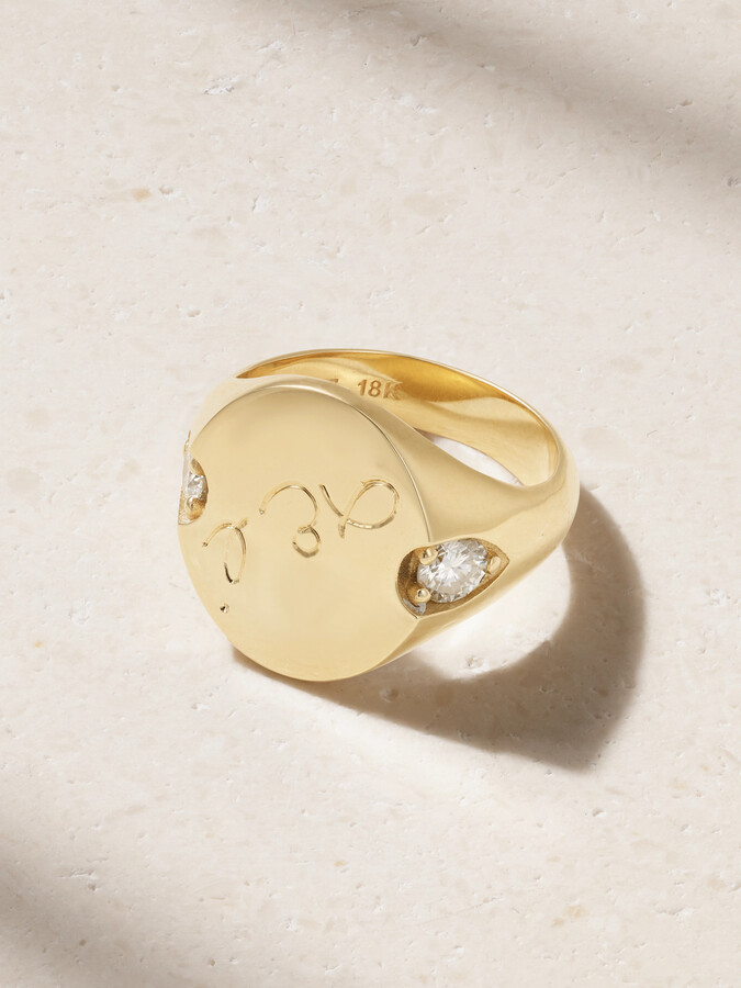 Foundrae 18-karat Gold Diamond Ring - 3