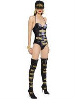 Thumbnail for your product : Moschino Belts Trompe L'oeil Stretch Bodysuit