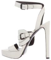 Thumbnail for your product : Belstaff Leather Ankle Strap Sandals