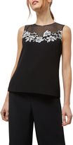 Thumbnail for your product : Jaeger Lace Panel Top