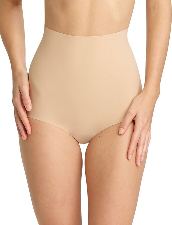 Commando Featherlight Control Brief In Beige