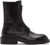 Thumbnail for your product : Ann Demeulemeester Black Danny Ankle Boots