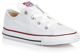 Converse Chuck Taylor Infants Toddler Optical White Ox Canvas Skateboarding Shoes ... (2, White)