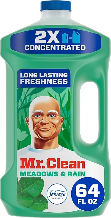 MR. CLEAN Multi-Surface Cleaner, Febreze Meadows & Rain Scent, 64 Fl. oz. (10725)