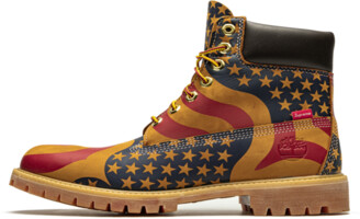 Timberland 6 in Premium 'Supreme 'American Flag" Shoes - Size 8.5 -  ShopStyle