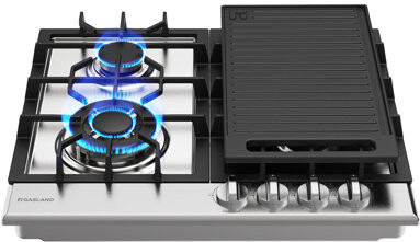 GASLAND 24'' 4 Burners Gas Cooktop with Griddle