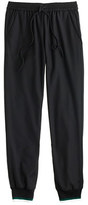 Thumbnail for your product : J.Crew Drapey wool sweatpant with contrast cuff