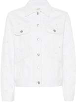 isabel marant white denim jacket