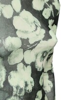 Thumbnail for your product : DEL CORE Second Skin Printed Stretch Tulle Top