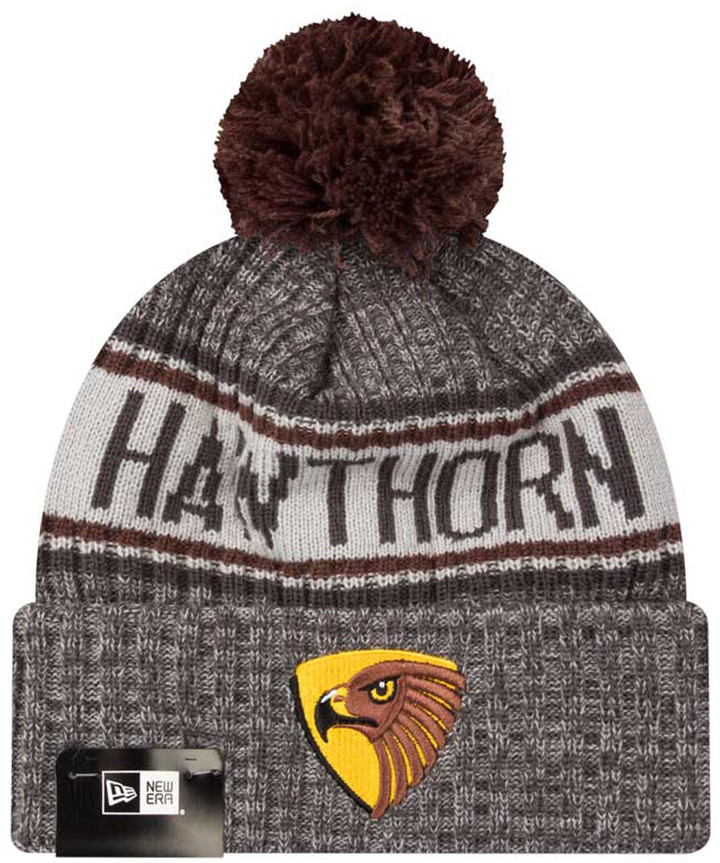 hawthorn new era beanie
