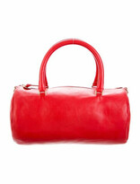 Thumbnail for your product : Clare Vivier Leather Handle Bag Red