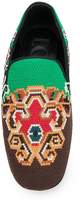 Thumbnail for your product : Loewe cross stitch slippers
