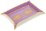 Thumbnail for your product : Jonathan Adler Eyes Valet Tray - Purple/Gold