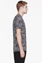 Thumbnail for your product : Paul Smith Black & Grey patterned t-shirt