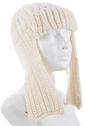 Stella McCartney Wool Rib Knit Hat