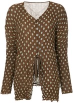Thumbnail for your product : Issey Miyake Pre-Owned Polka Dot Tie Top