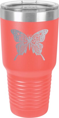 Butterfly Mandala - Engraved YETI Tumbler
