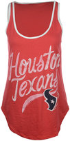 Thumbnail for your product : Junk Food 1415 Junk Food Women's Houston Texans Roster Ringer Tank Top