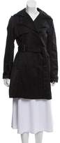 Thumbnail for your product : Elizabeth and James Collared Knee-Length Jacket Black Collared Knee-Length Jacket