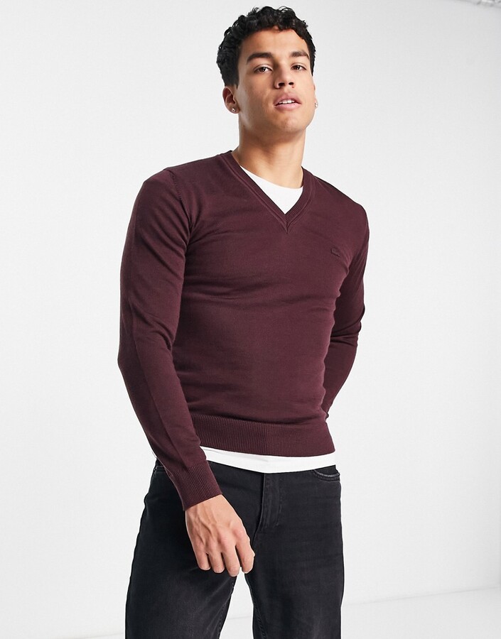 Lacoste sweater in brown ShopStyle