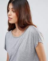 Thumbnail for your product : Warehouse Jewel Trim T-Shirt
