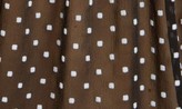 Thumbnail for your product : Saint Laurent Tie Neck Sheer Dot Blouse