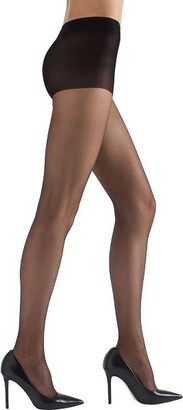 Natori Women' Ultra Bare Sheer Control Top Pantyhoe Black Small