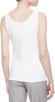 Thumbnail for your product : Nic+Zoe Perfect Jersey Scoop-Neck Tank, Paper White
