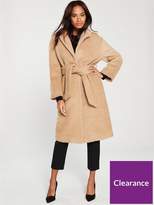 Thumbnail for your product : Whistles Textured Belted Coat