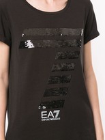 Thumbnail for your product : EA7 Emporio Armani sequinned 7 logo T-shirt