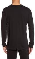 Thumbnail for your product : Vince Raw Edge Long Sleeve Henley T-Shirt