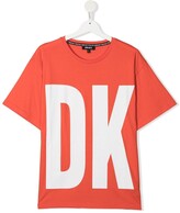 Thumbnail for your product : DKNY TEEN logo-printed T-shirt