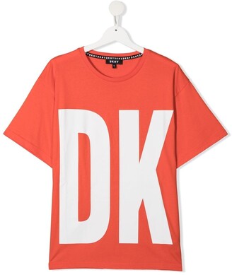 DKNY TEEN logo-printed T-shirt