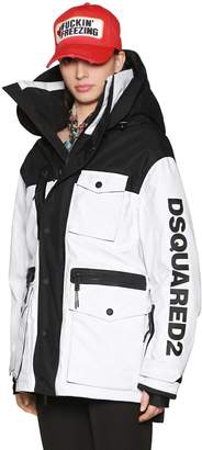 DSQUARED2 Hooded Nylon Ski Jacket