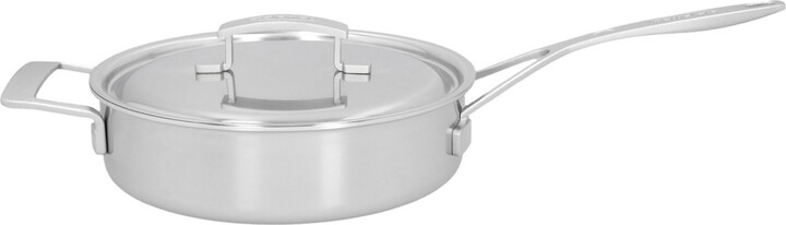 Demeyere Industry 5 3 qt Sauté Pan With Helper Handle And Lid, 18/10 Stainless Steel