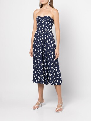 Reformation abstract-print Aymeline dress