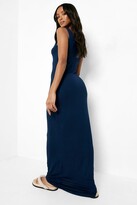 Thumbnail for your product : boohoo Petite Sandy Scoop Neck Maxi Dress