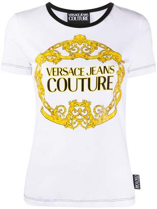Versace Barocco logo-print T-shirt