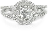 Thumbnail for your product : Forzieri 0,58 ctw Diamond 18K White Gold Ring