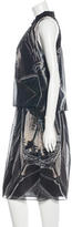 Thumbnail for your product : Vera Wang Silk Printed Dress