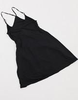 Thumbnail for your product : Accessorize jersey ring detail dress in black