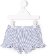 Thumbnail for your product : Il Gufo striped ruffle shorts