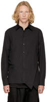 Thumbnail for your product : D.gnak By Kang.d Black Side Folded Shirt