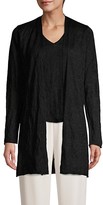 Thumbnail for your product : Eileen Fisher Open-Front Longline Cardigan