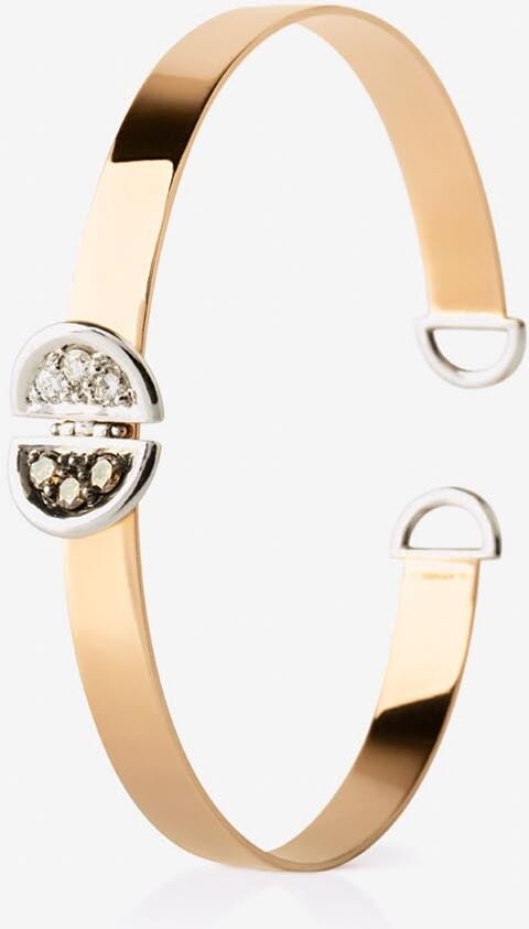 Djihan LadyBug Diamond Bracelet in 18-karat Rose Gold