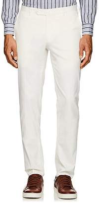 Incotex Men's S-Body Slim Cotton-Blend Trousers - White